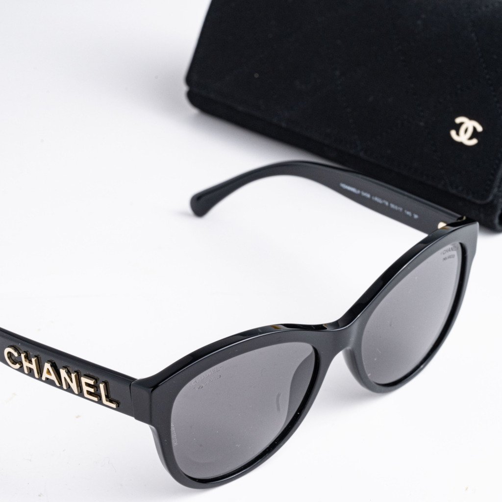 CHANEL 0CH5458 C622T8 BLACK DARK GREY – 55-17-140 (5)