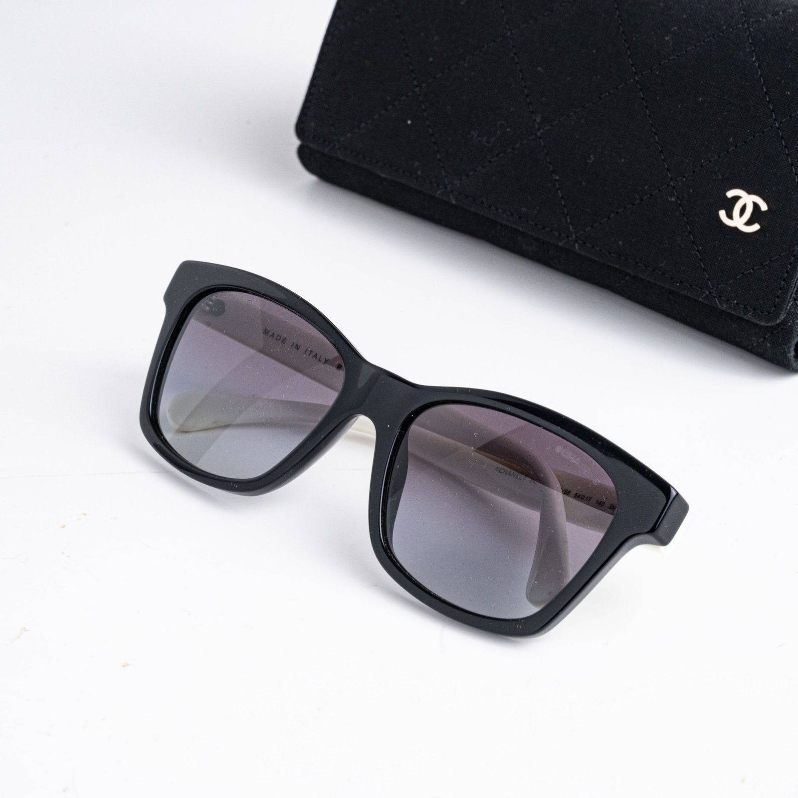 CHANEL 0CH5484 1656S6 BLACK WHITE GREY – 54-17-140 (3)