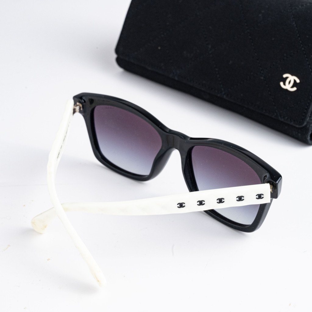 CHANEL 0CH5484 1656S6 BLACK WHITE GREY – 54-17-140 (4)