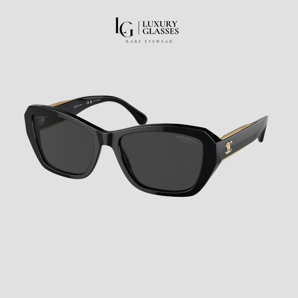 CHANEL 0CH5516 C62248 BLACK DARK GREY – 56-17-140 (1)