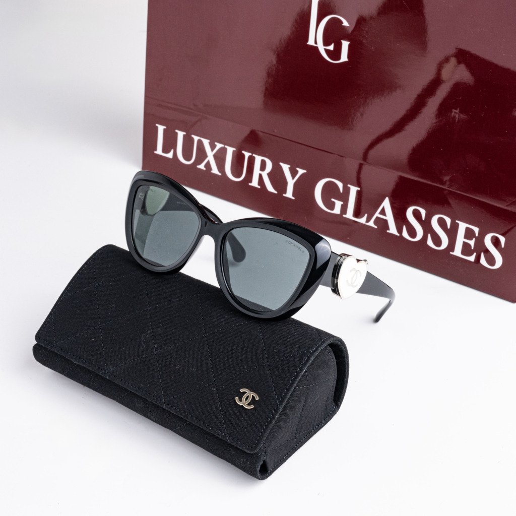 CHANEL 0CH5517 C501S4 BLACK DARK GREY – 54-18-142 (1)