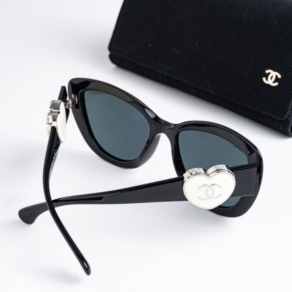 CHANEL 0CH5517 C501S4 BLACK DARK GREY – 54-18-142 (4)