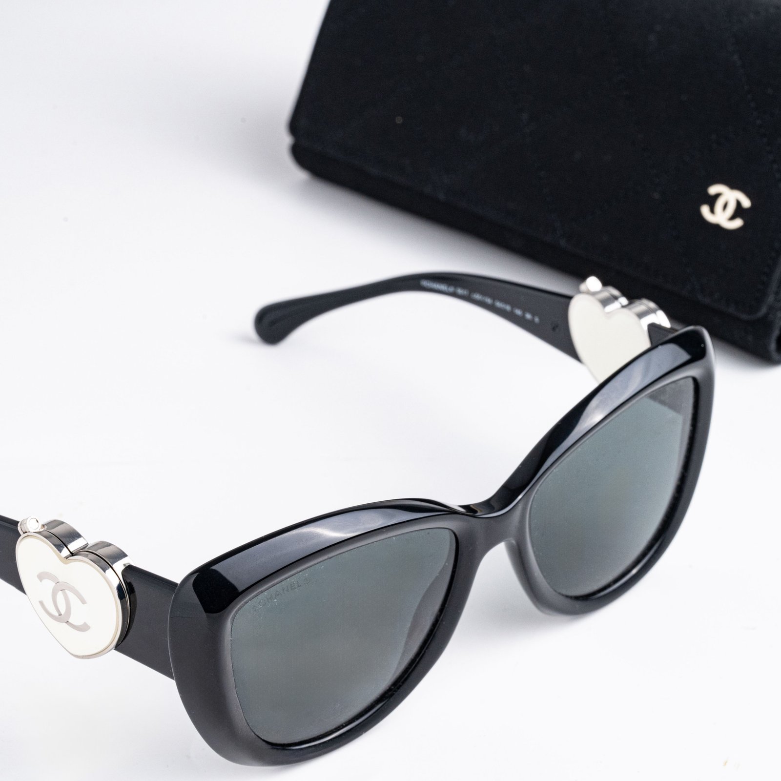 CHANEL 0CH5517 C501S4 BLACK DARK GREY – 54-18-142 (5)
