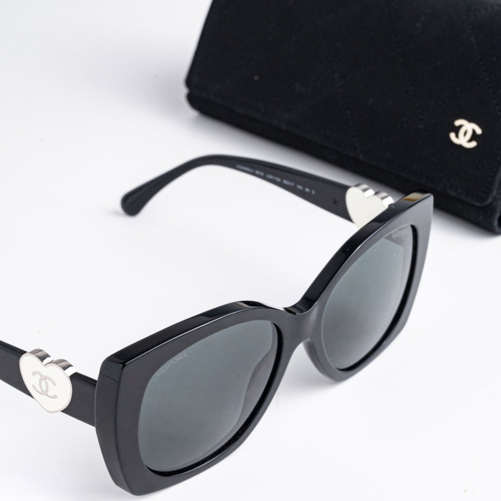 CHANEL 0CH5519 C501S4 BLACK GREY – 55-17-140 (5)