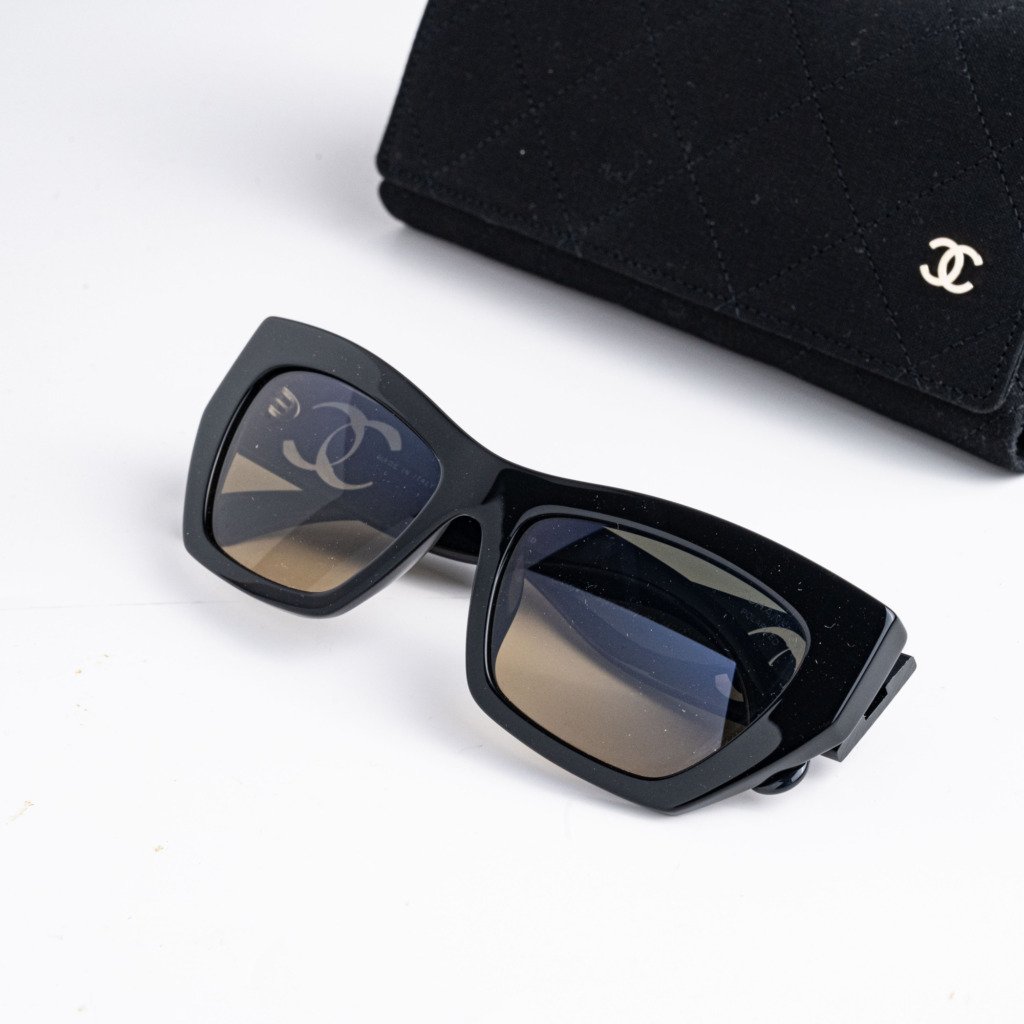 CHANEL 0CH5527 C501W1 BLACK GREY BROWN – 54-17-140 (3)