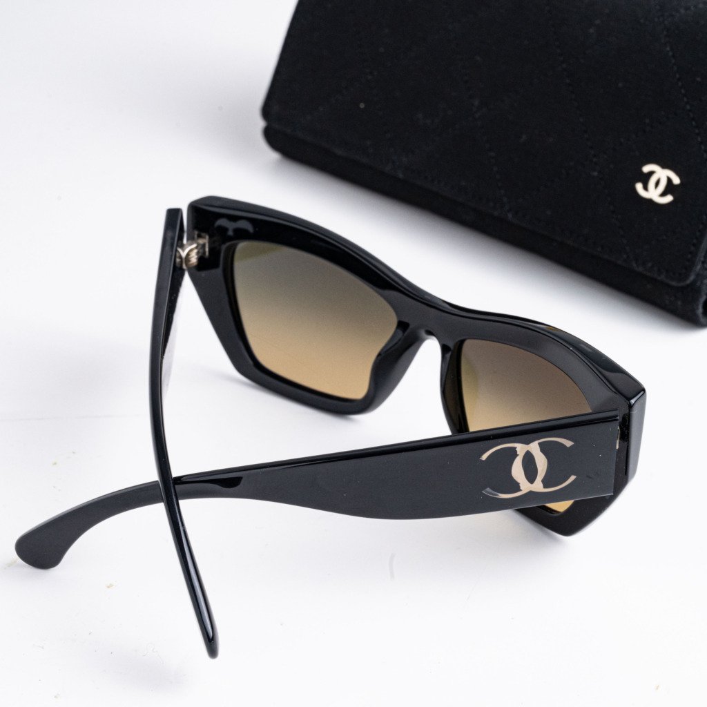 CHANEL 0CH5527 C501W1 BLACK GREY BROWN – 54-17-140 (4)