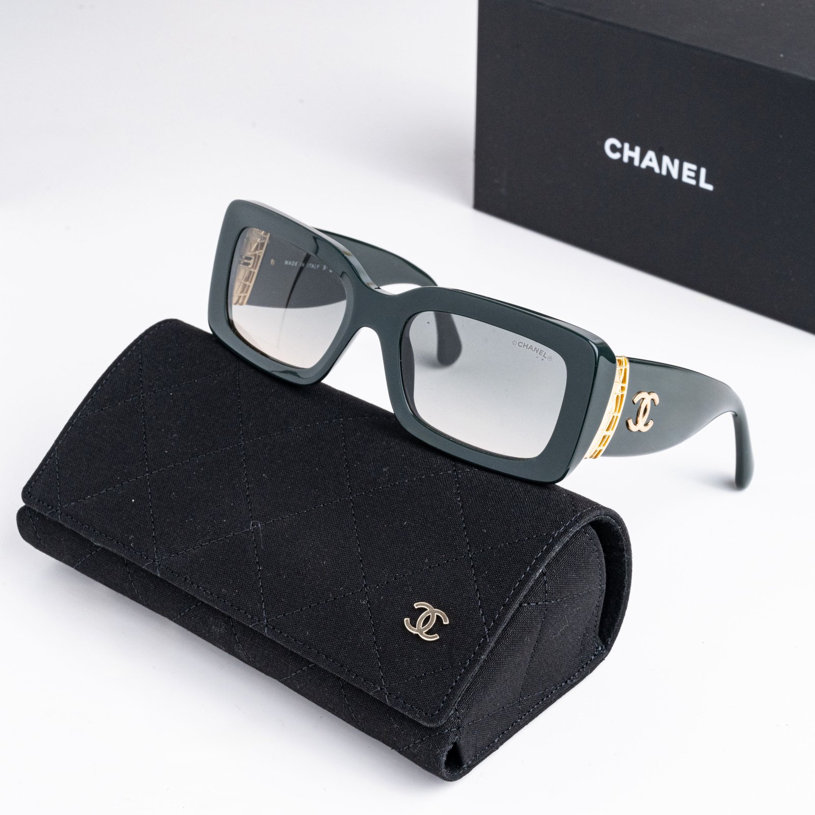 CHANEL 0CH5534 1791S3 KAKI LIGHT GREEN – 54-20-140 (2)