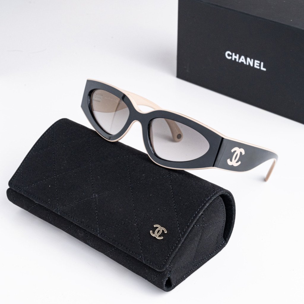 CHANEL 0CH6056 C534M3 BLACK BEIGE GREY – 54-20-140 (2)