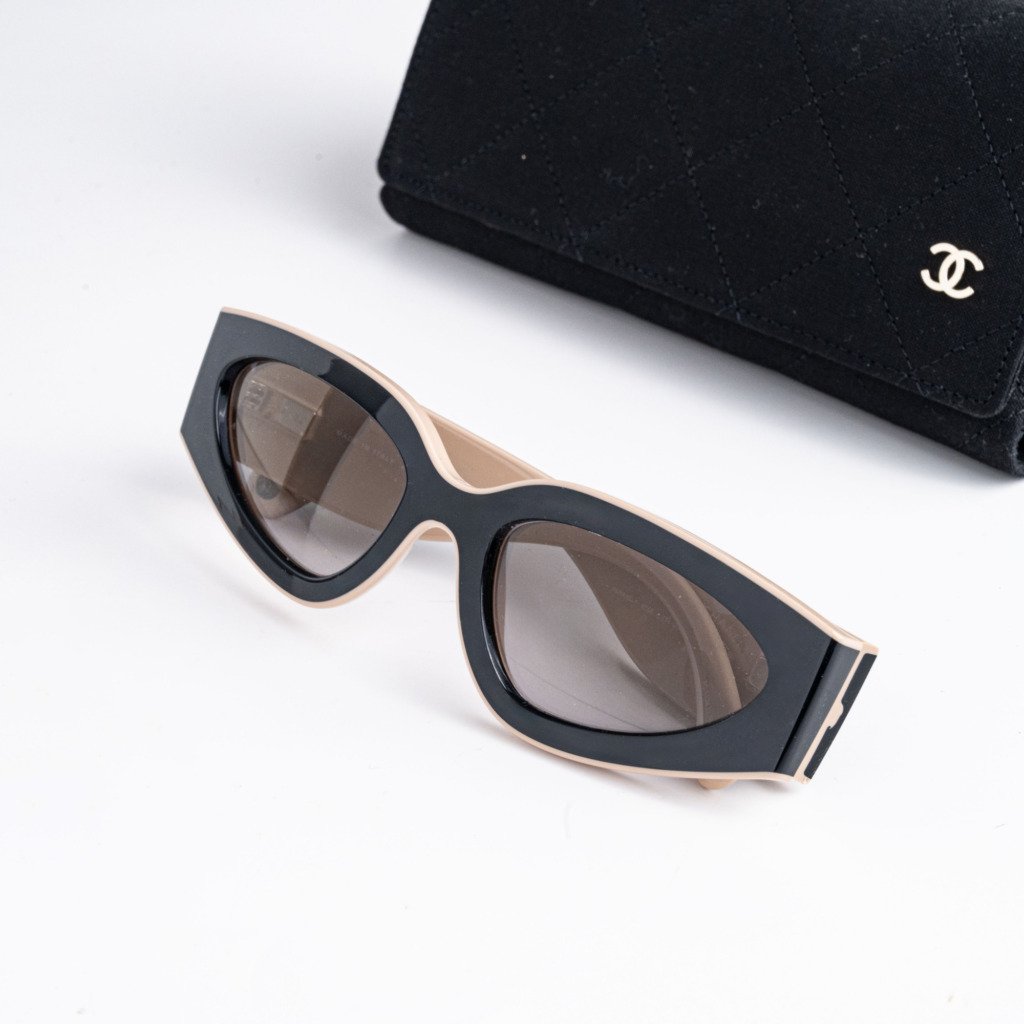 CHANEL 0CH6056 C534M3 BLACK BEIGE GREY – 54-20-140 (3)