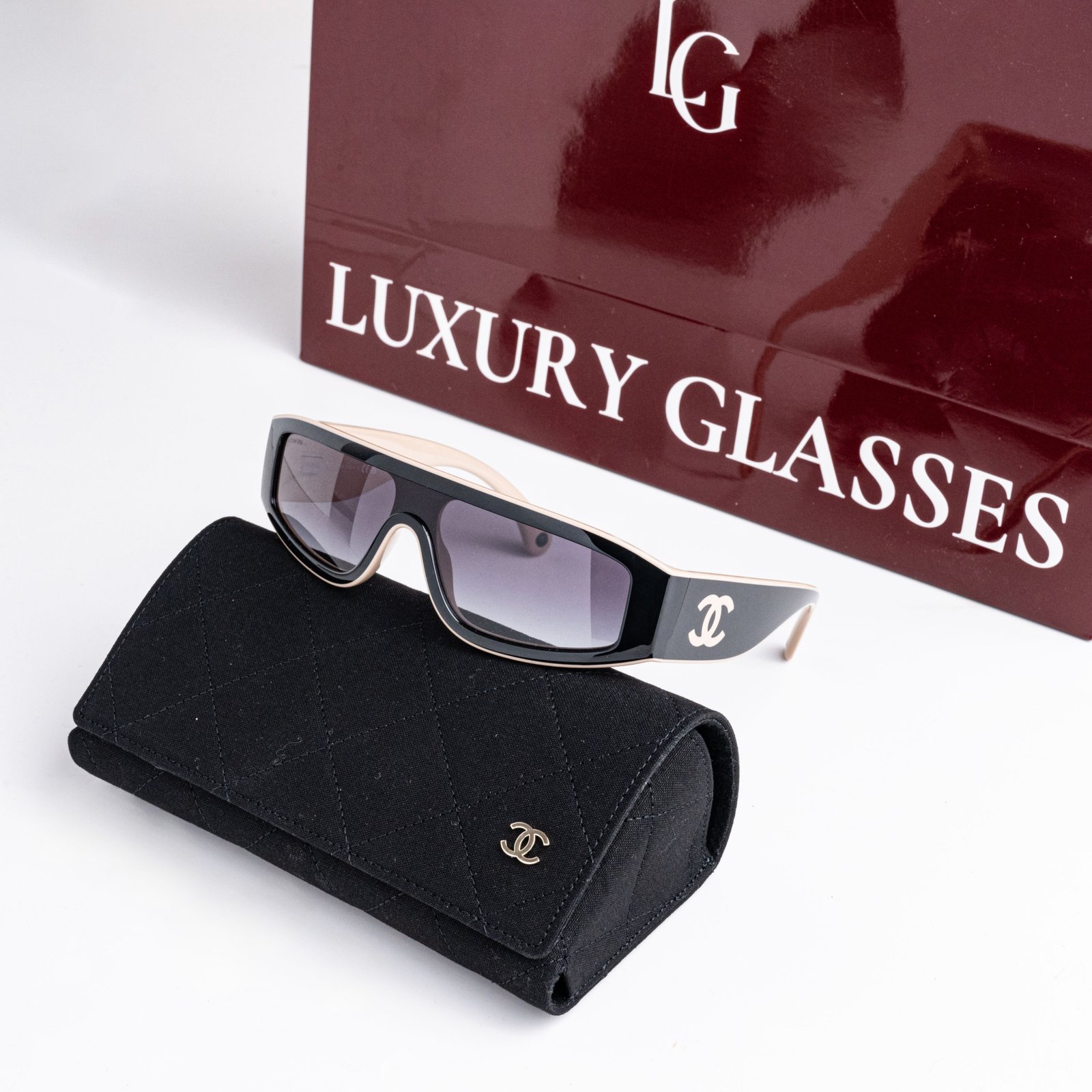 CHANEL 0CH6057 C534S6 BLACK BROWN