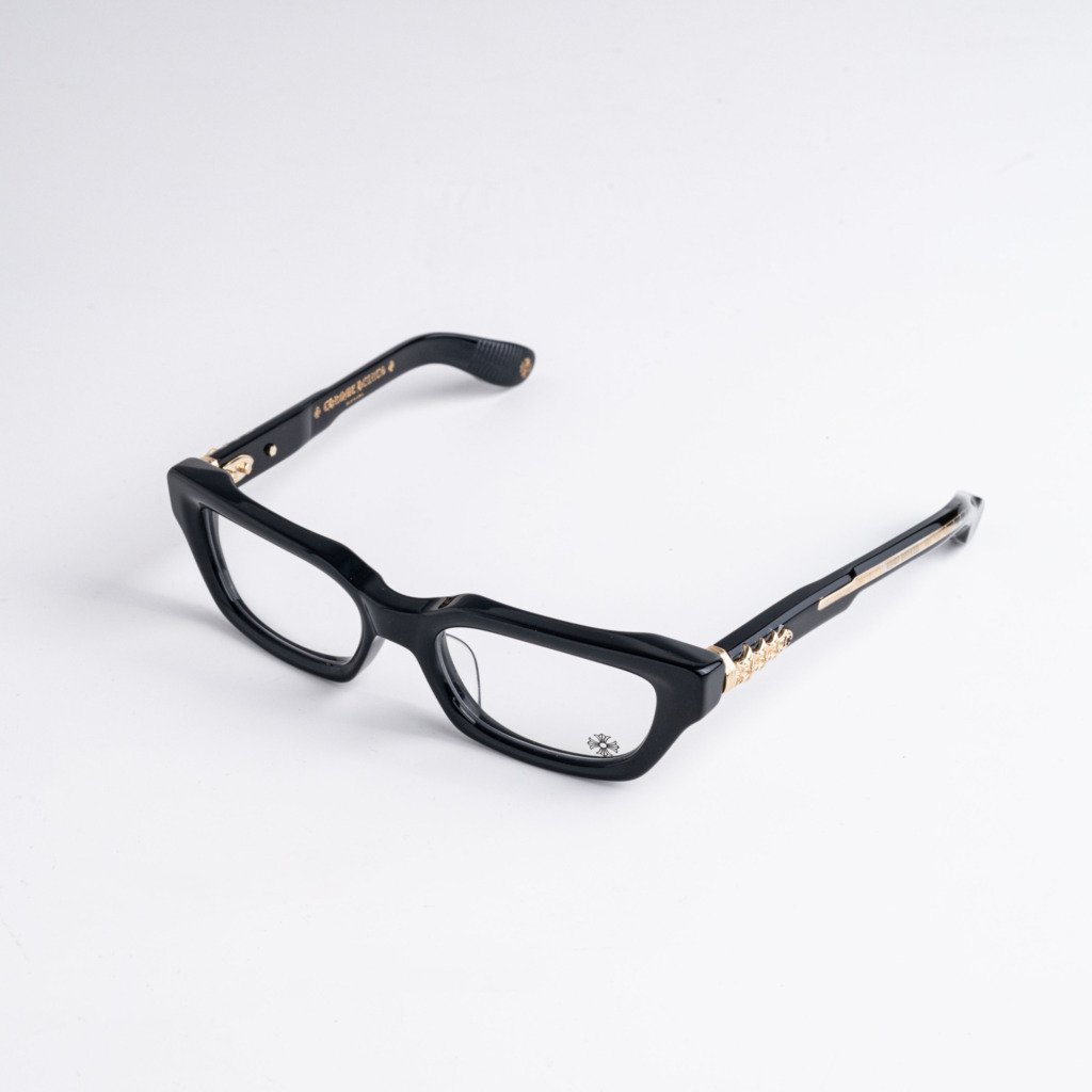 CHROME HEARTS ASSTRAORDINAIRE – A BLACK – 18K GOLD PLATED (3)