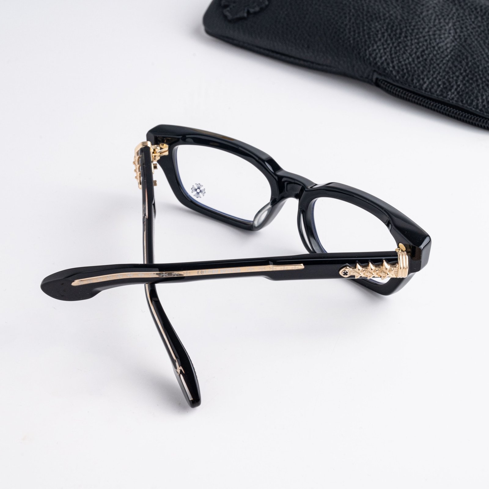 CHROME HEARTS ASSTRAORDINAIRE – A BLACK – 18K GOLD PLATED (5)