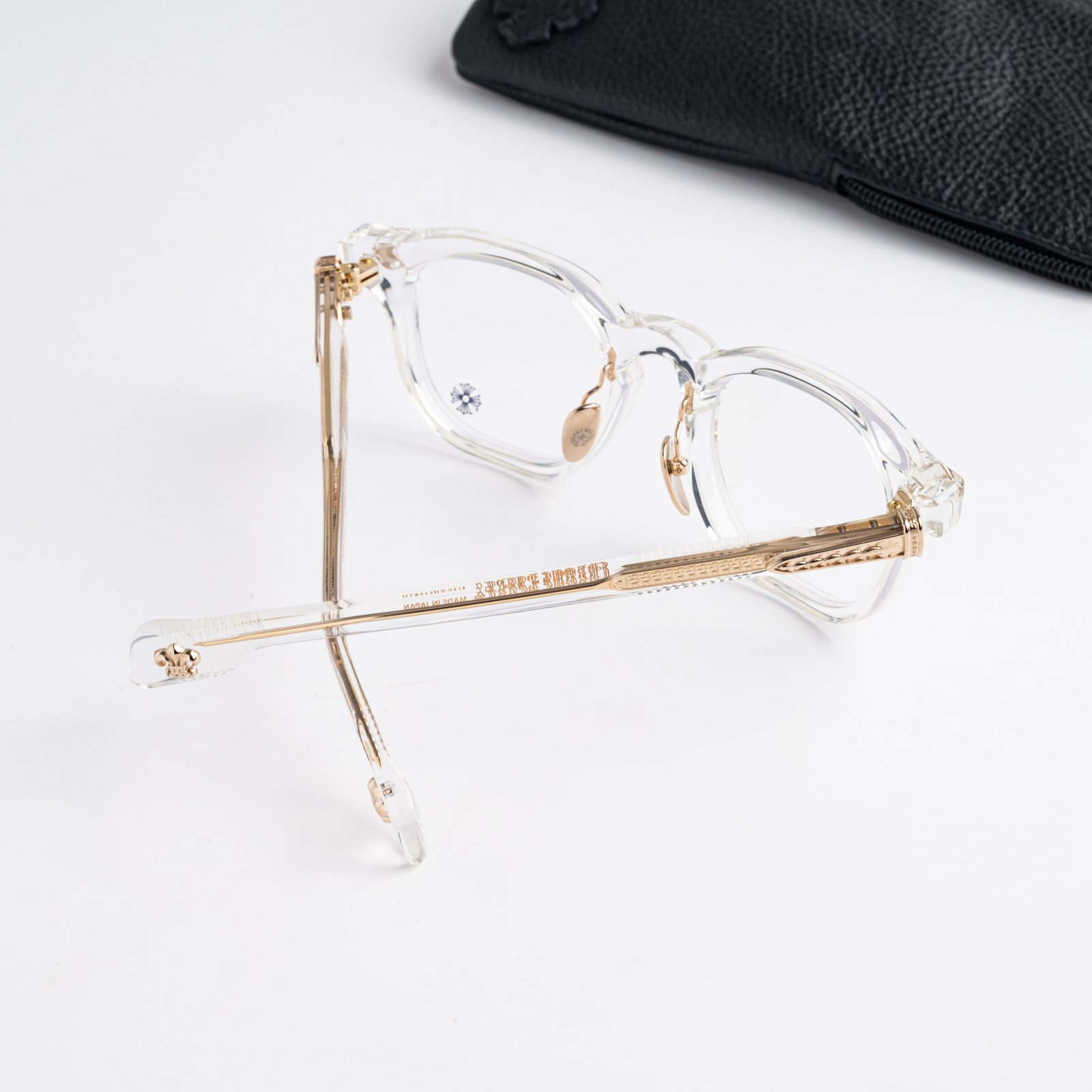 CHROME HEARTS CHIRP CHIRP – A CRYSTAL-18KGP (5)