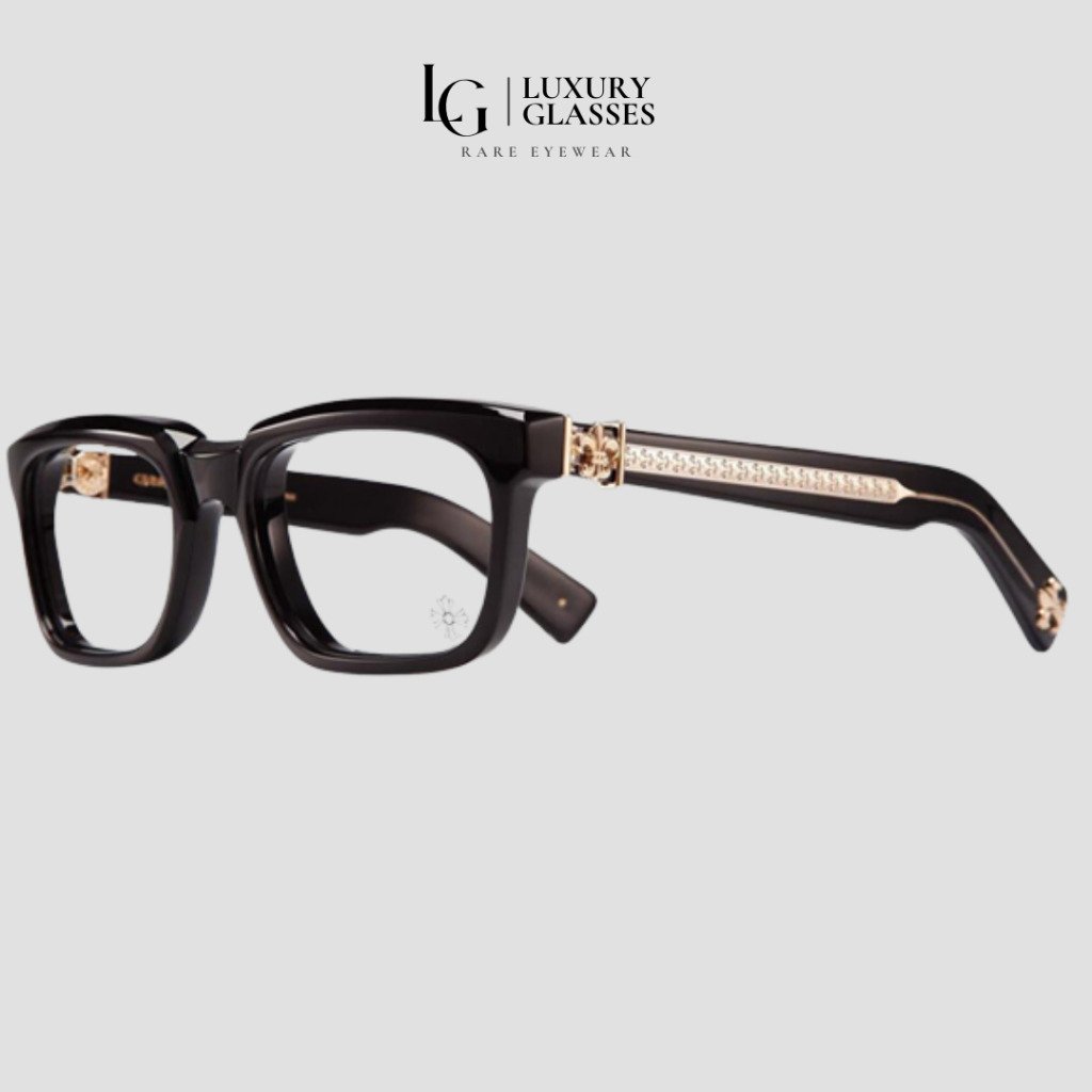 CHROME HEARTS SEE YOU IN TEA BLACK-GOLD PLATED (1)