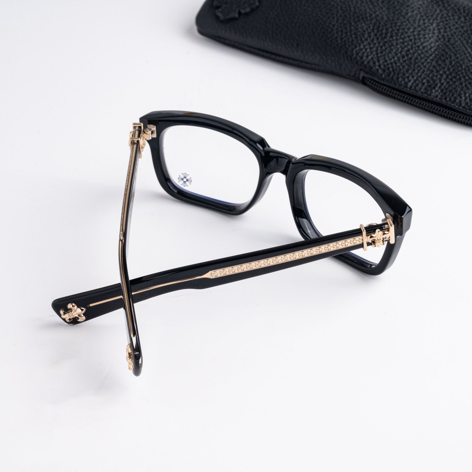 CHROME HEARTS SEE YOU IN TEA BLACK-GOLD PLATED (5)