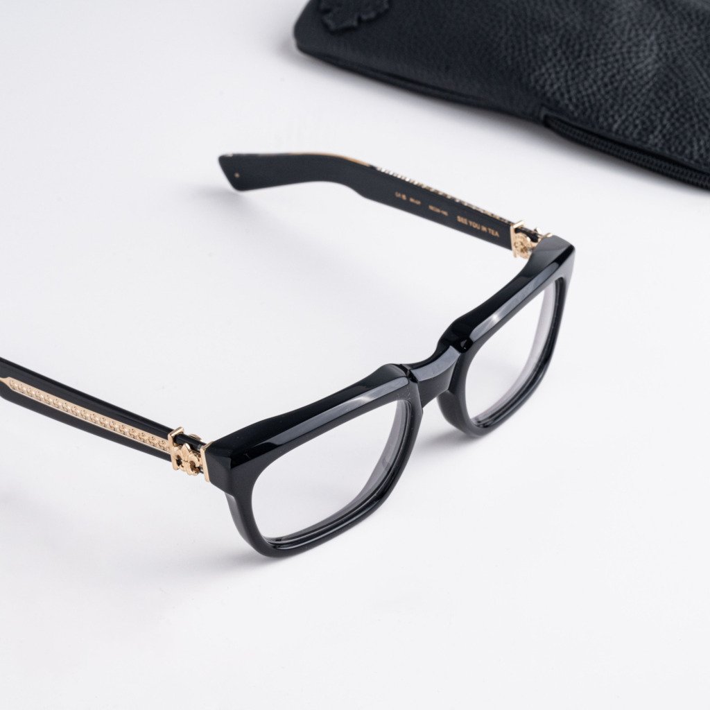 CHROME HEARTS SEE YOU IN TEA BLACK-GOLD PLATED (6)