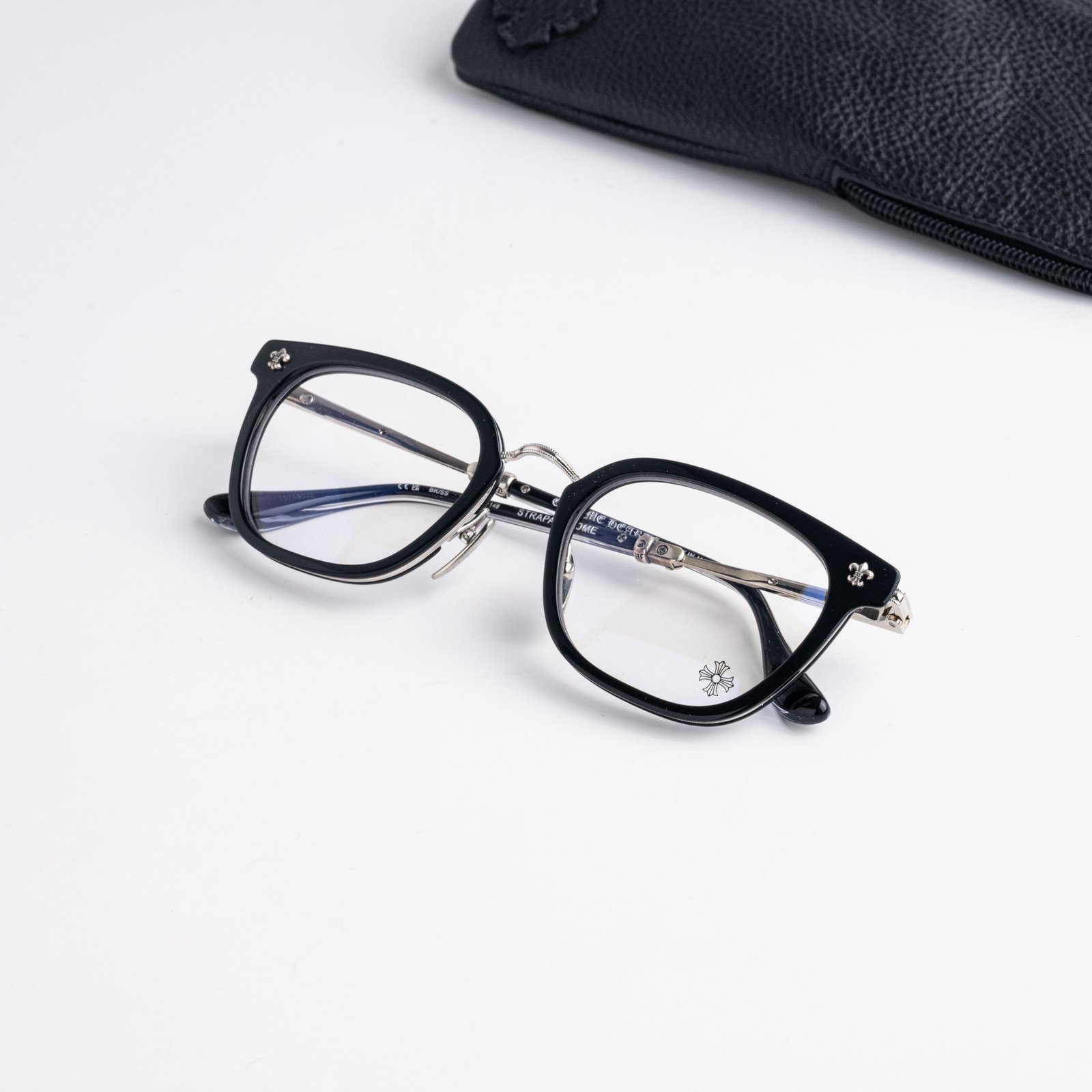 CHROME HEARTS STRAPADICTOME BLACK_SHINY SILVER (4)