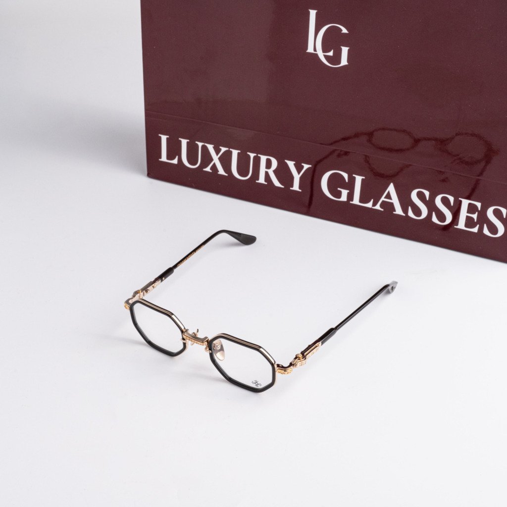 CHROME HEARTS TATTERS CLASSIC BROWN – GOLD PLATED (2)