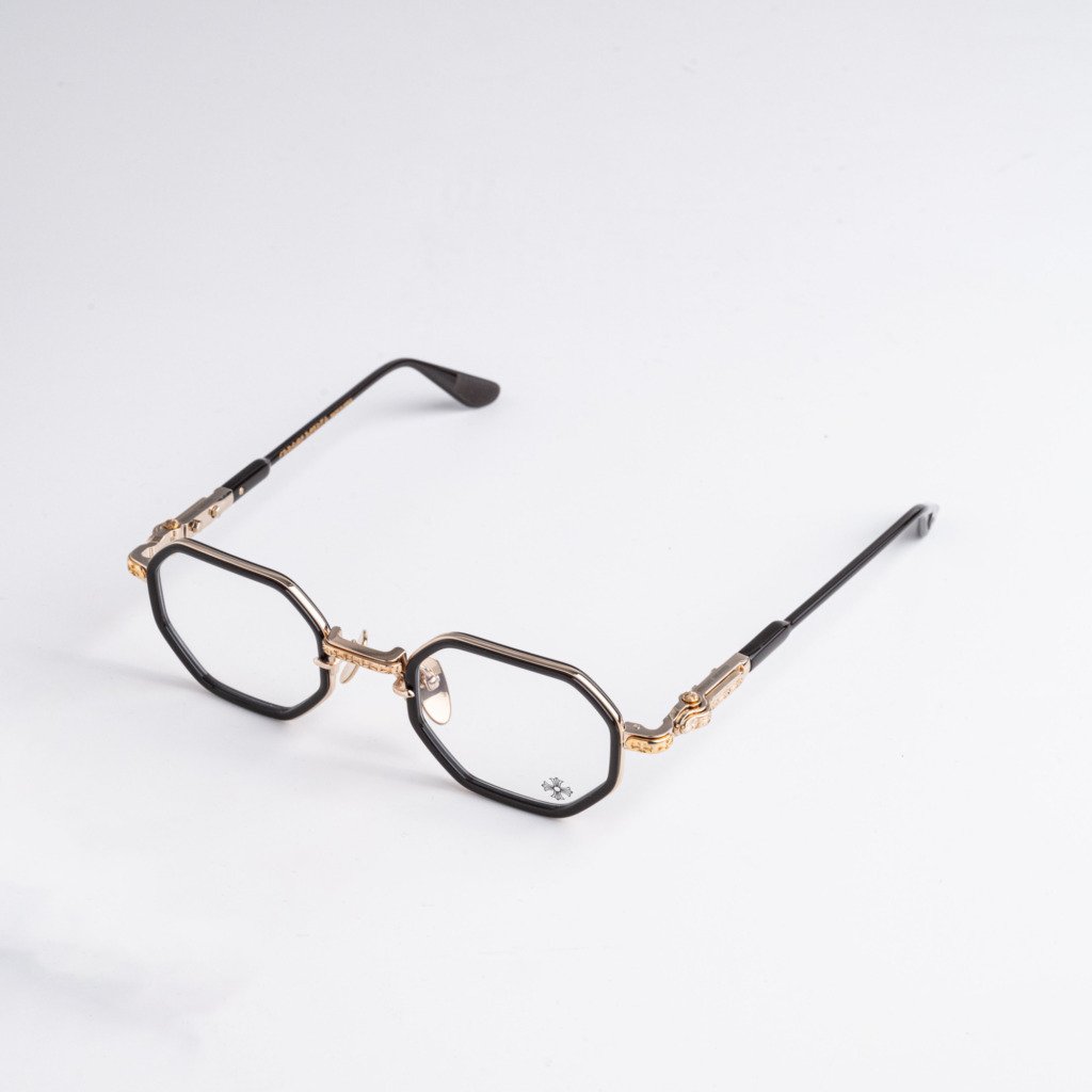 CHROME HEARTS TATTERS CLASSIC BROWN – GOLD PLATED (3)