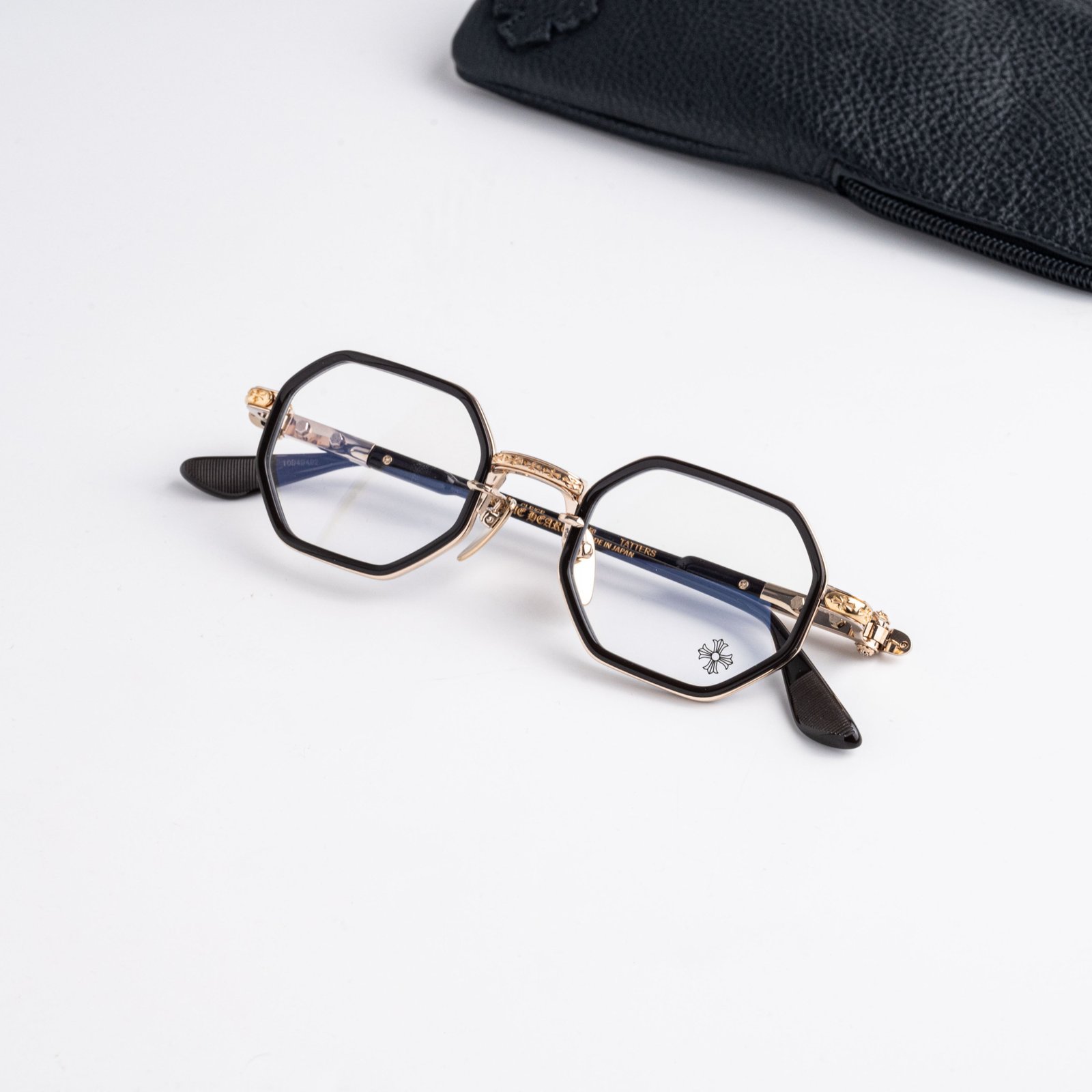 CHROME HEARTS TATTERS CLASSIC BROWN – GOLD PLATED (4)