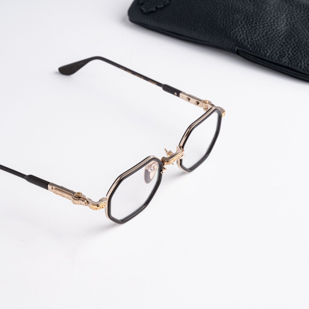 CHROME HEARTS TATTERS CLASSIC BROWN – GOLD PLATED (6)