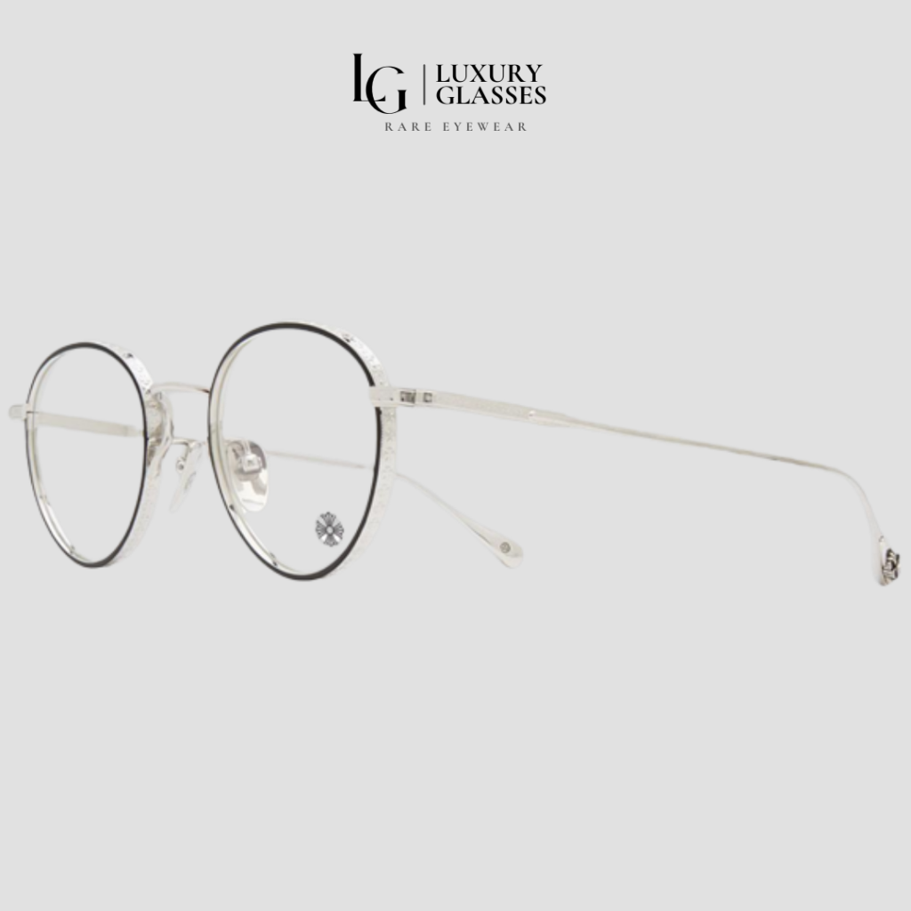 CHROME HEARTS THICK MATE BLACK _ SHINY SILVER (1)