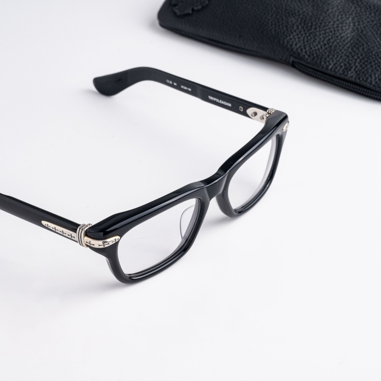 CHROME HEARTS TRYPOLEAGAIN BLACK (6)