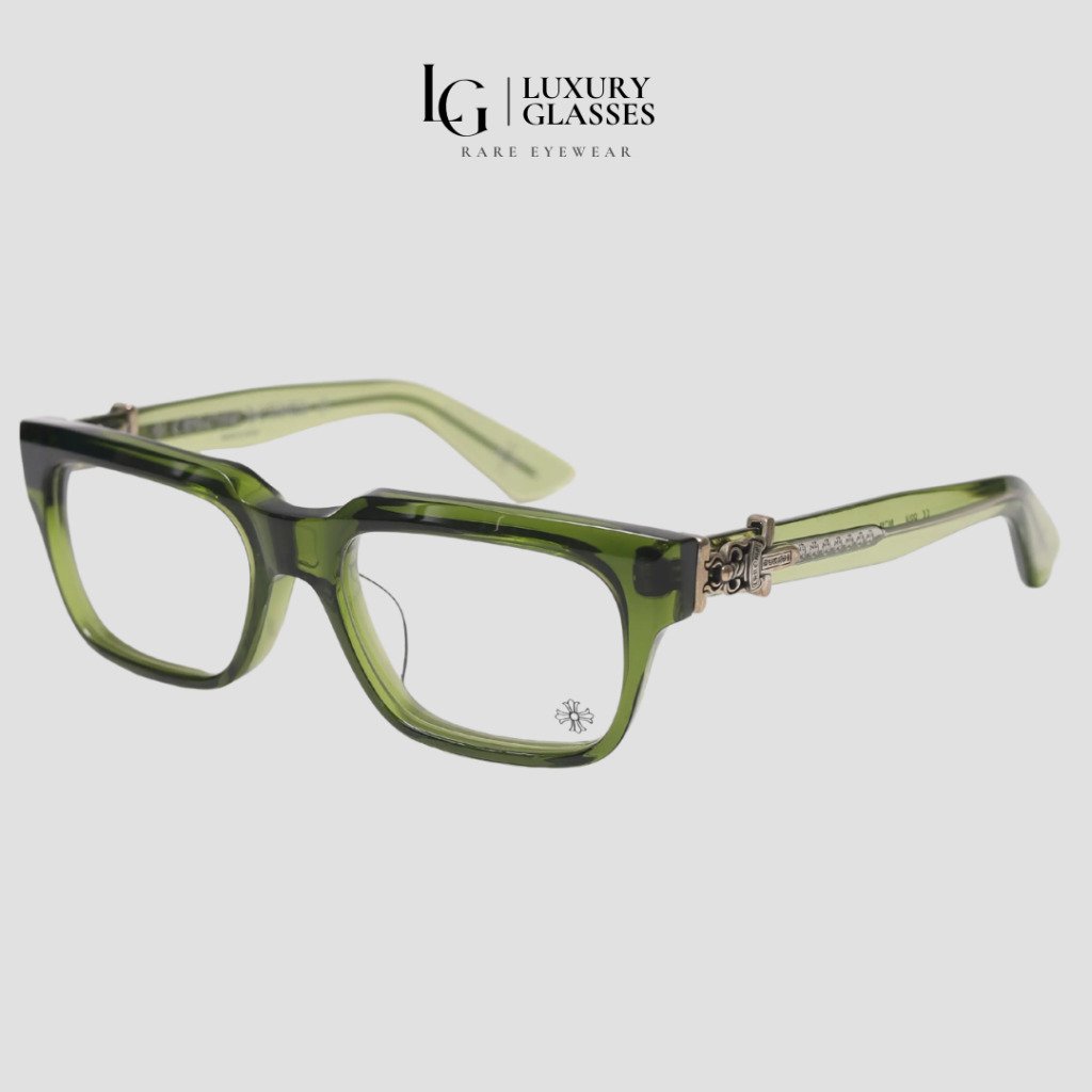 CHROME HEARTS VAGILLIONAIRE I DARK OLIVE (1)