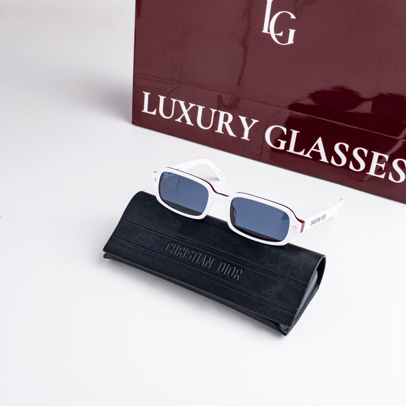 DIOR DIORPACIFIC S3I 50B0 WHITE BLUE