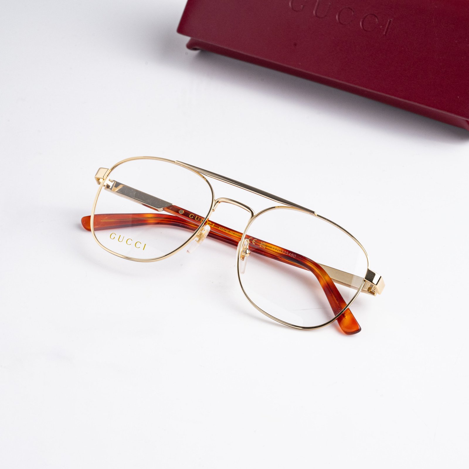 GUCCI GG1290O 002 GOLD BROWN – 54_18_145 (4)