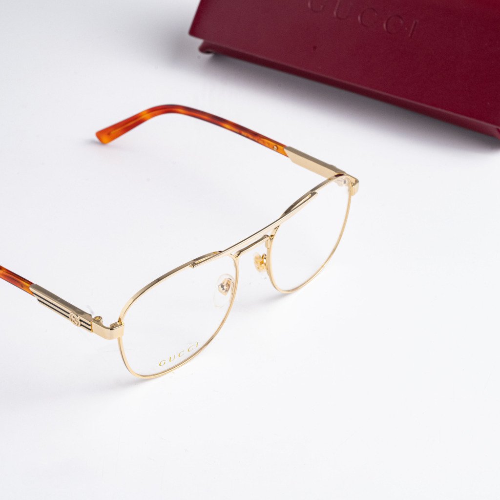 GUCCI GG1290O 002 GOLD BROWN – 54_18_145 (6)