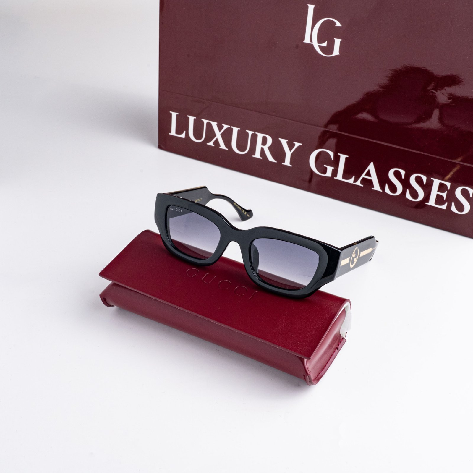 GUCCI GG1558SK 001 BLACK GREY