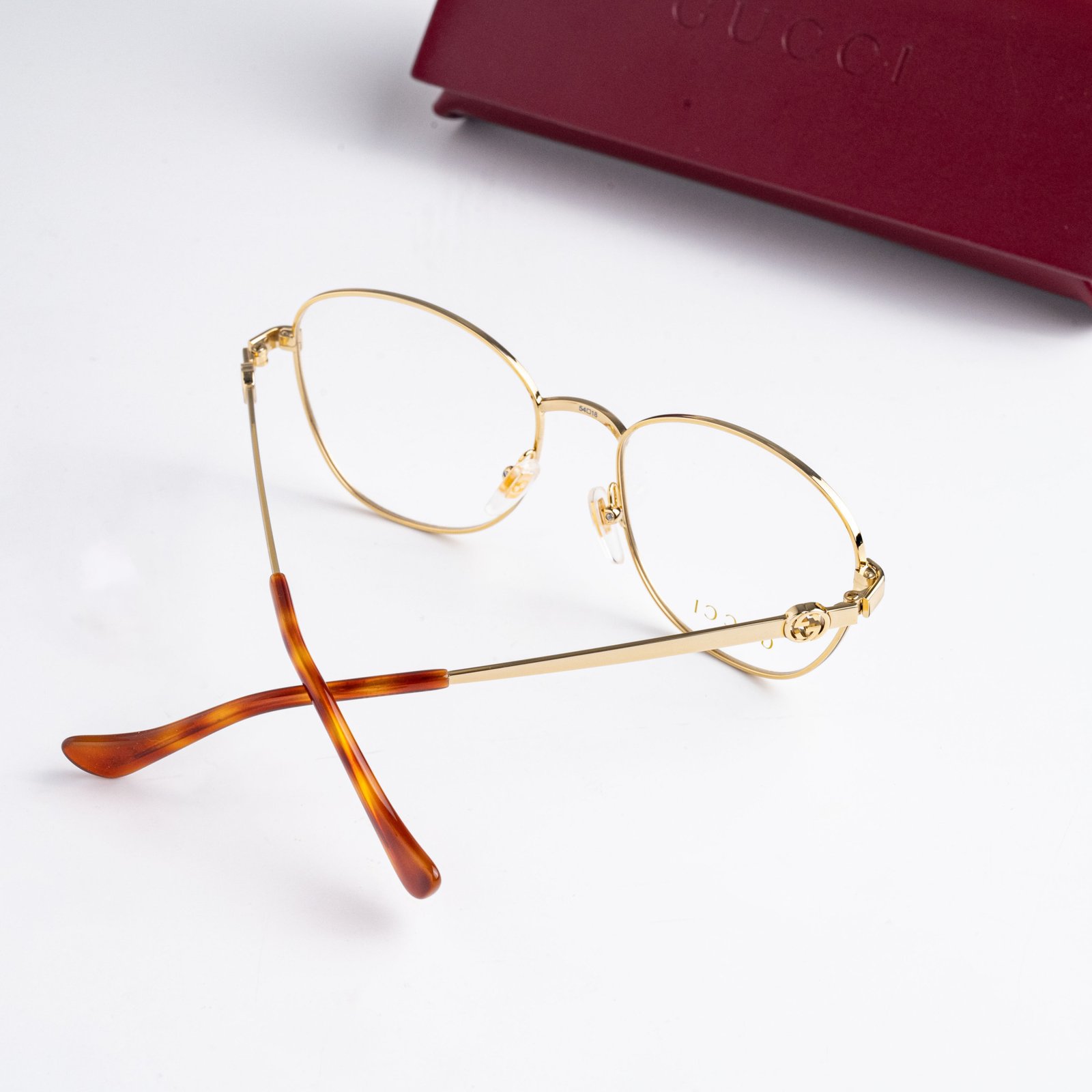 GUCCI GG1601O 002 GOLD BROWN – 54_18_140 (5)