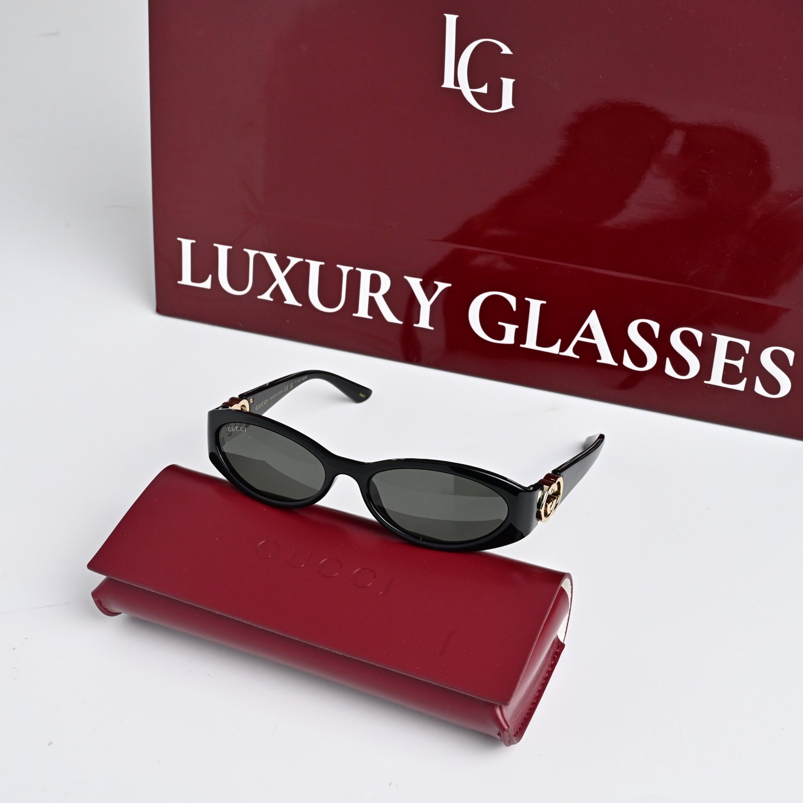 GUCCI GG1660S 001 BLACK GREY