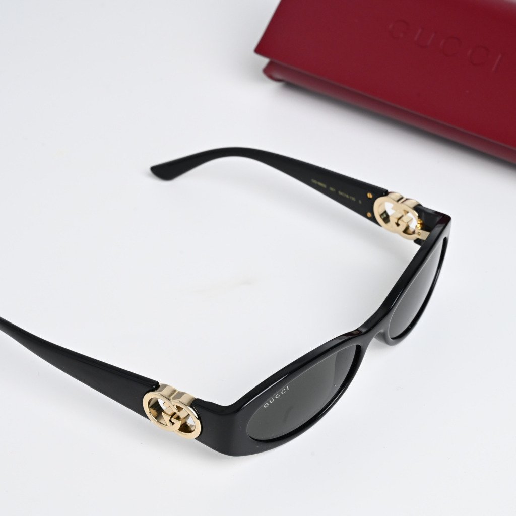 GUCCI GG1660S 001 BLACK GREY – 54-16-135 (5)