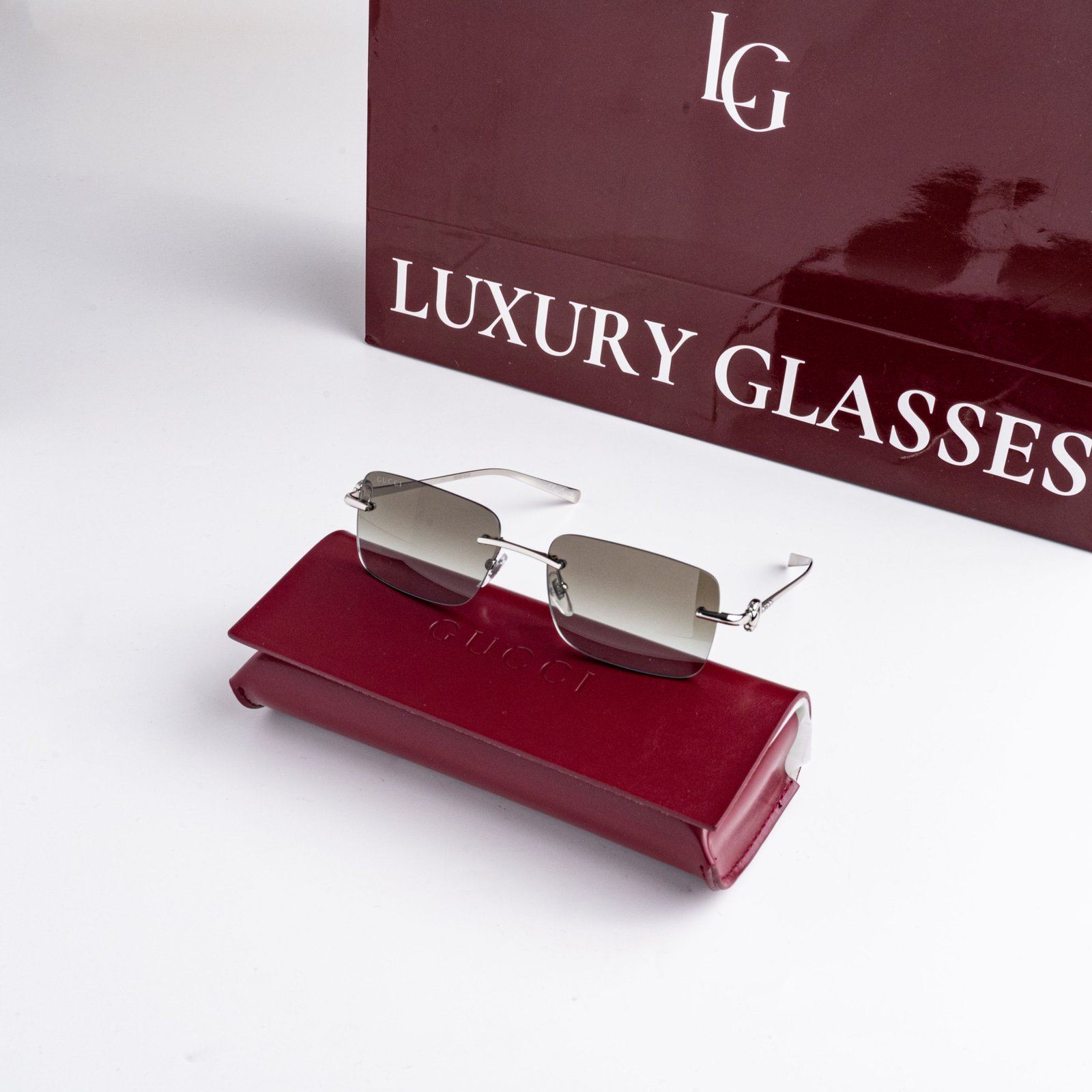 GUCCI GG1703S 007 SILVER BROWN