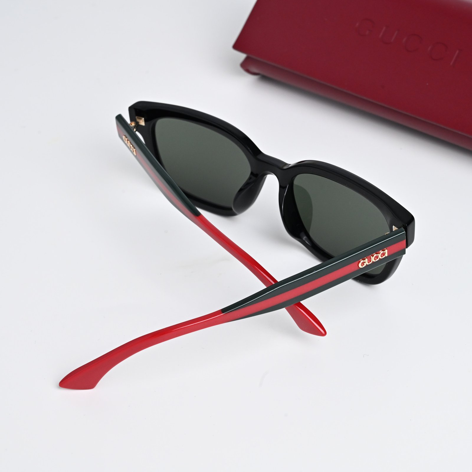 GUCCI GG1872SK 001 BLACK GREEN DARK GREY – 56-18-145 (4)