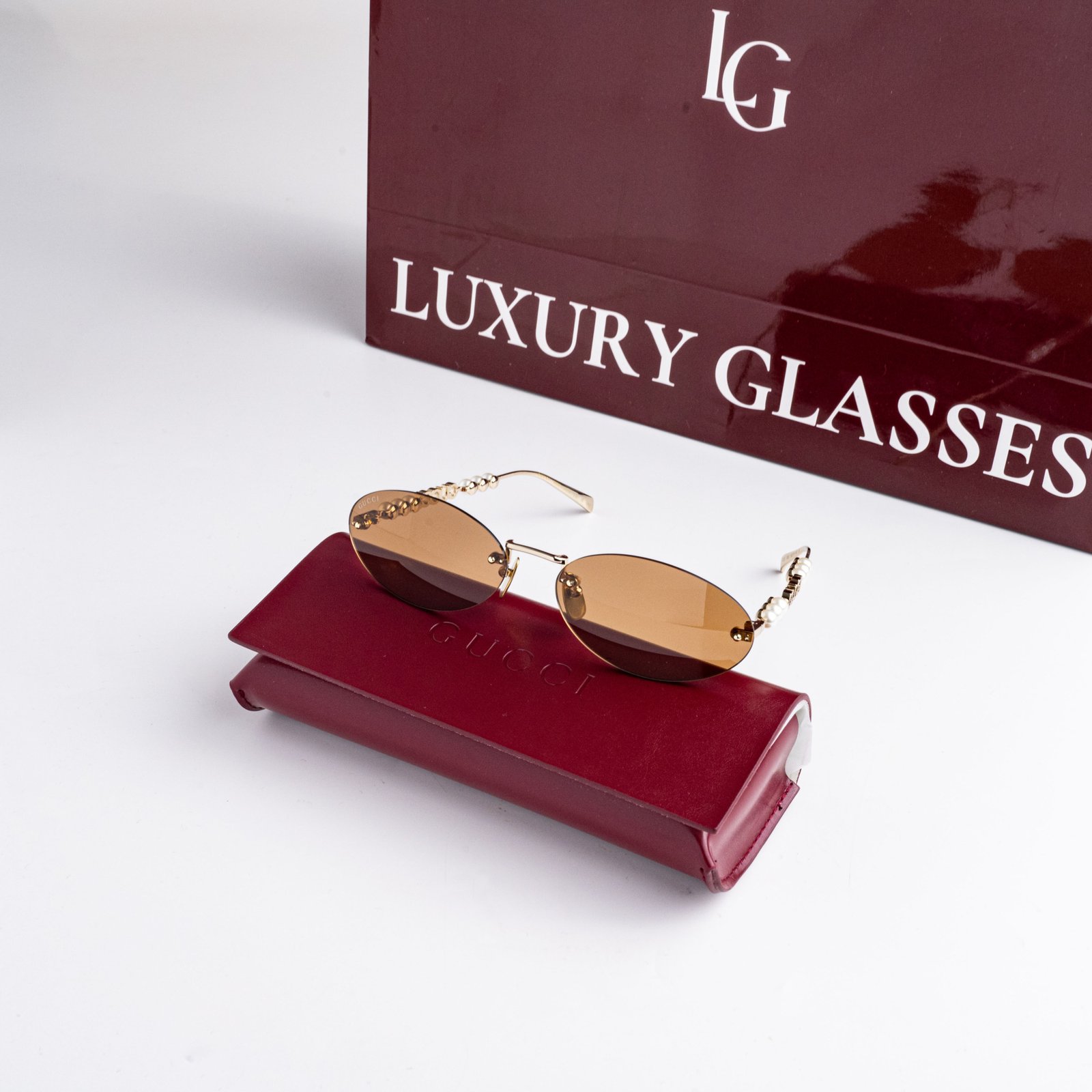 GUCCI GG1922S 003 GOLD BROWN