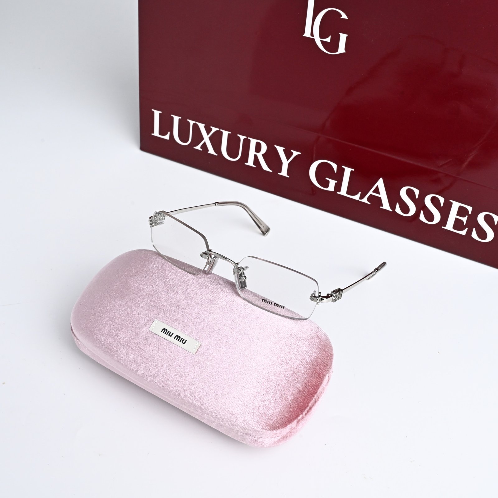 MIU MIU MU 50YV 1BC1O1 SILVER