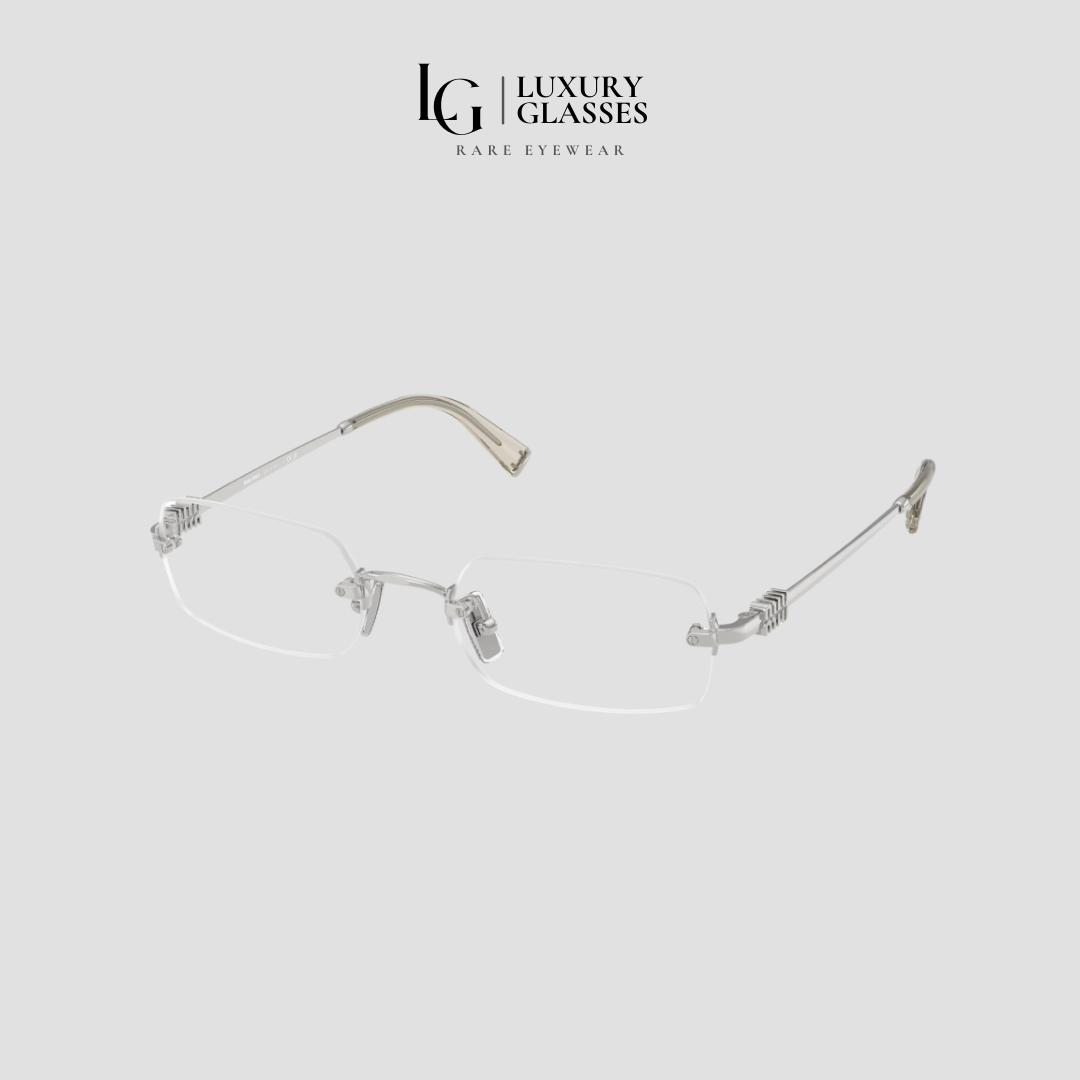 MIU MIU MU 50YV 1BC1O1 SILVER