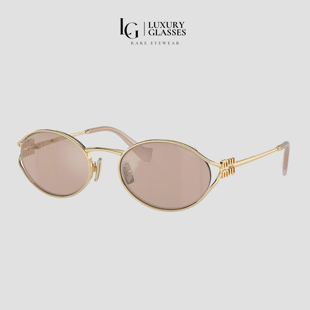 MIU MIU MU 52YS ZVN20F PALE GOLD PINK GOLD