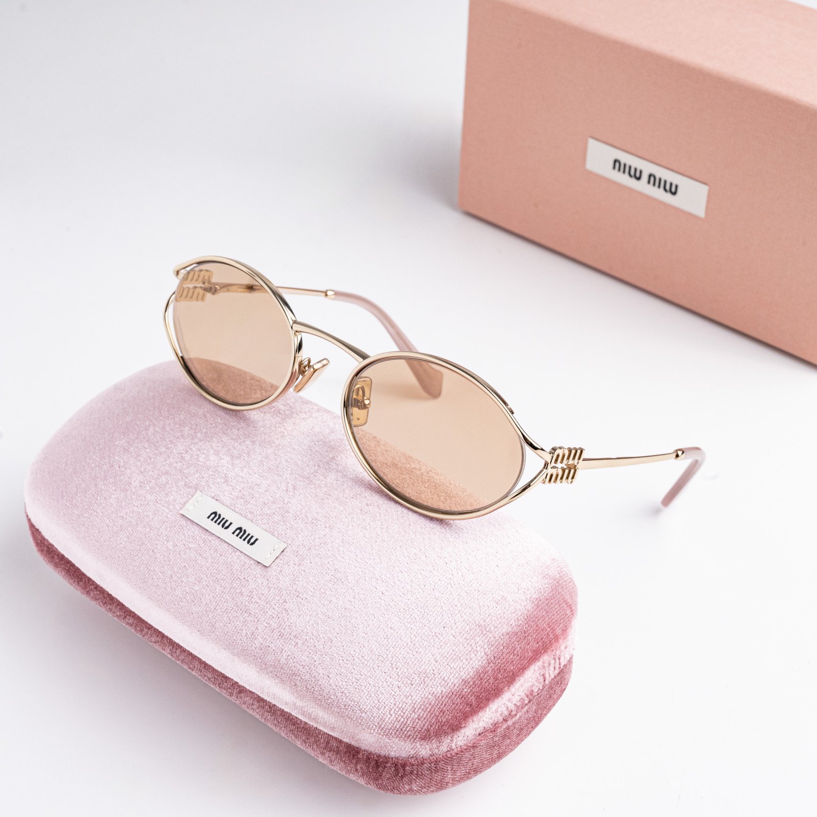 MIU MIU MU 52YS ZVN20F PALE GOLD PINK GOLD – 54-21-125 (2)