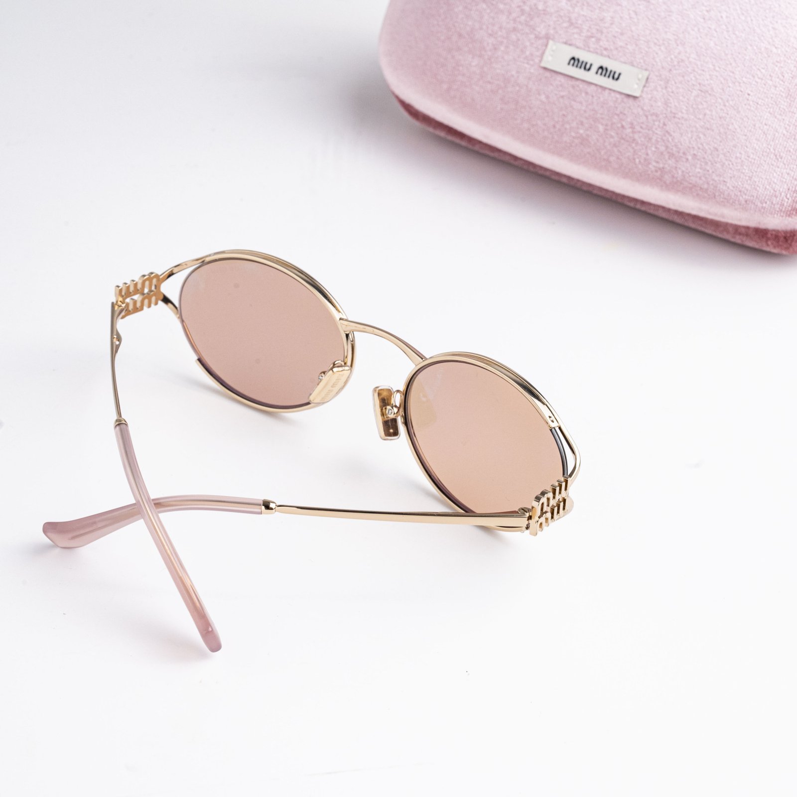 MIU MIU MU 52YS ZVN20F PALE GOLD PINK GOLD – 54-21-125 (4)