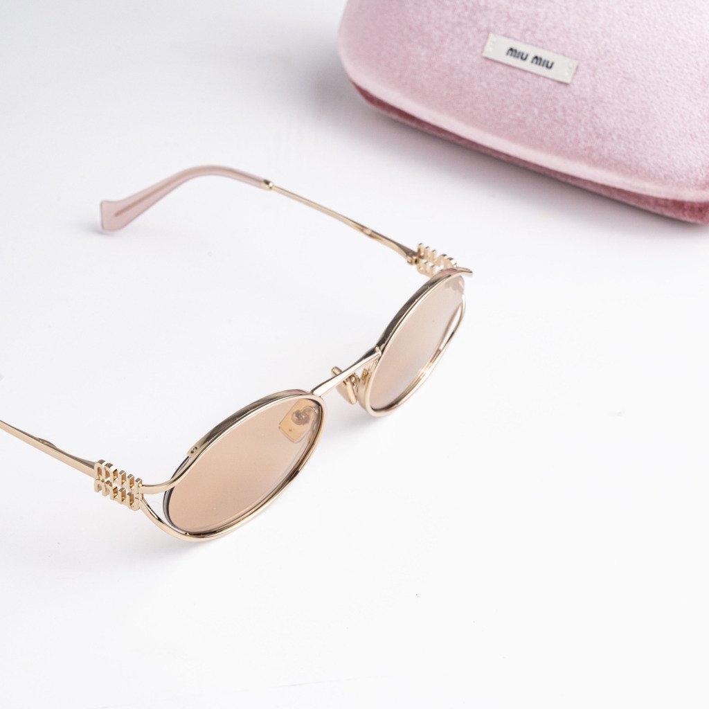 MIU MIU MU 52YS ZVN20F PALE GOLD PINK GOLD – 54-21-125 (5)