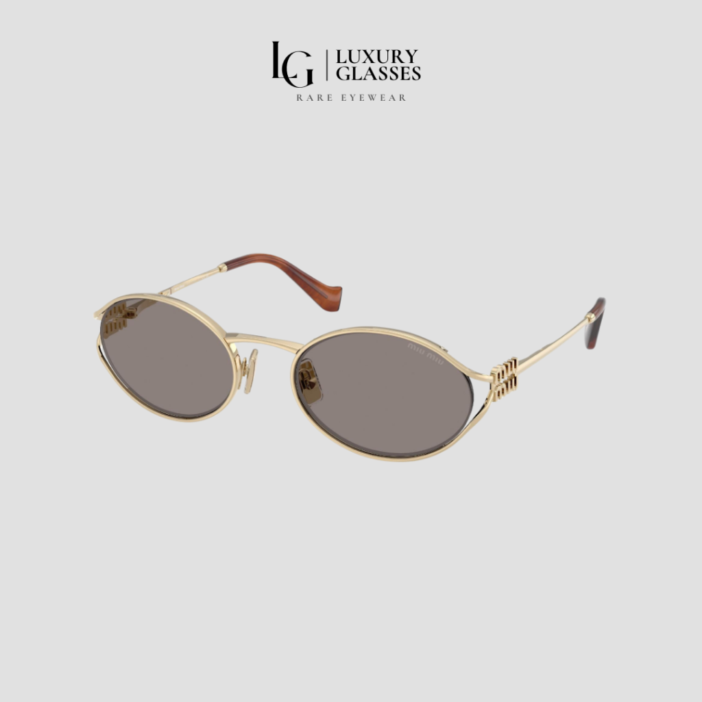 MIU MIU MU 52YS ZVN80Q PALE GOLD DARK GREY – 54-21-125 (1)