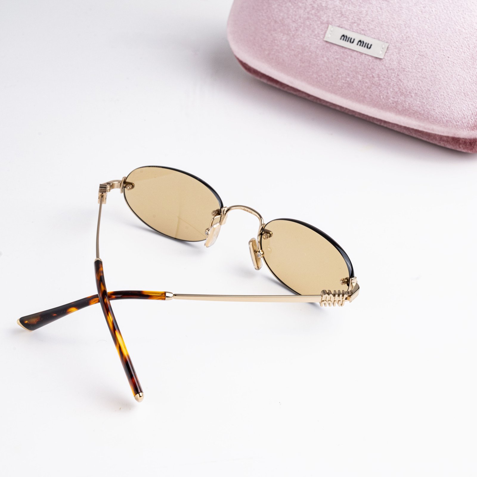 MIU MIU MU A54S ZVN10R PALE GOLD YELLOW – 51-20-140 (4)