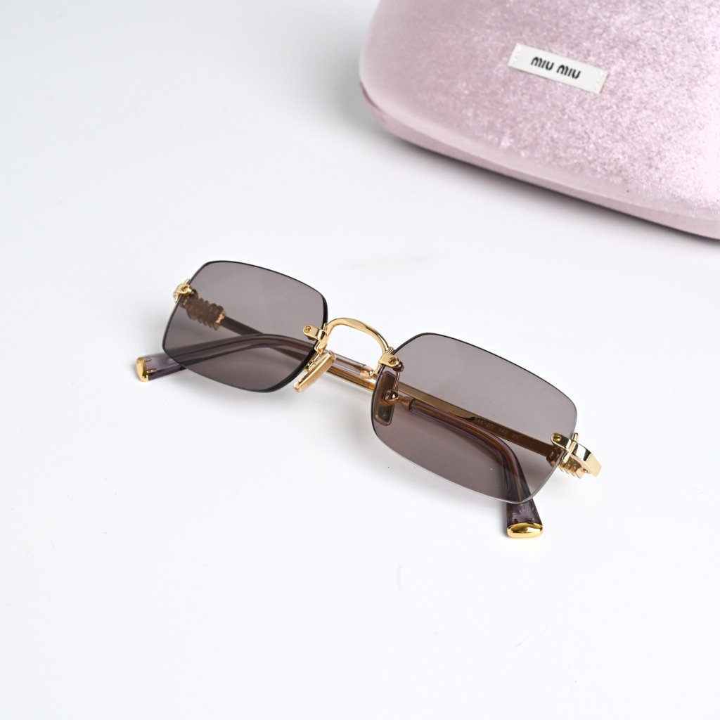 MIU MIU MU B50S 5AK20I GOLD PURPLE BROWN – 52-20-140 (3)