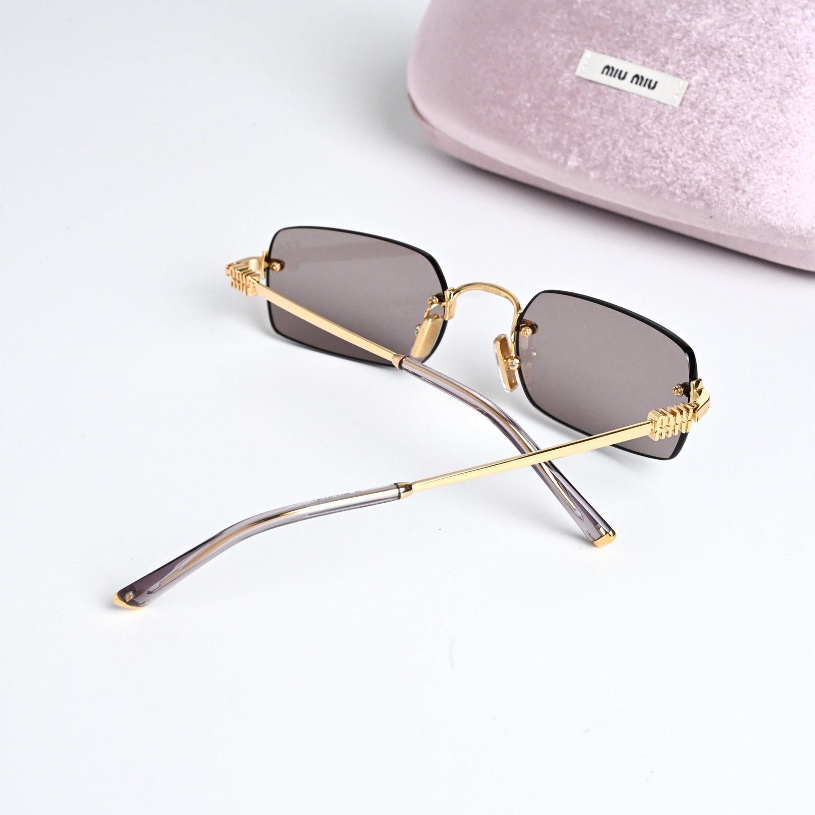 MIU MIU MU B50S 5AK20I GOLD PURPLE BROWN – 52-20-140 (4)