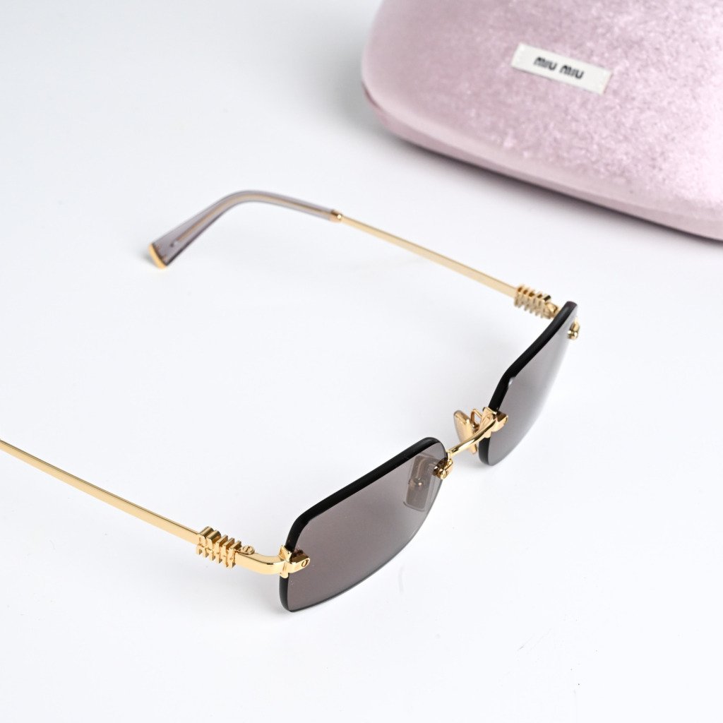 MIU MIU MU B50S 5AK20I GOLD PURPLE BROWN – 52-20-140 (5)