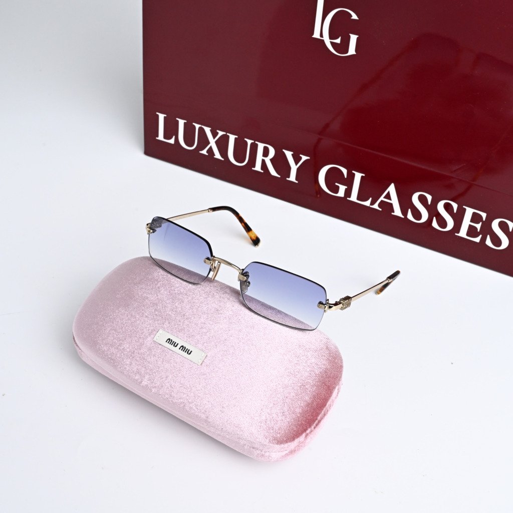 MIU MIU MU B50S ZVN80O GOLD GRADIENT BLUE – 52-20-140 (1)